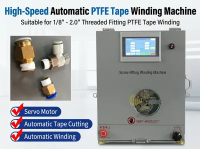 Automatický stroj na navíjení PTFE pásky WPM-1308