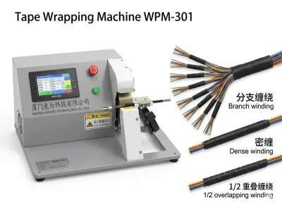 Automatický stroj na ovíjení páskou, kvalitní systém WPM-301