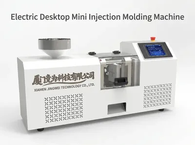 Elektrický stolní mini vstřikovací lis na mikroplasty JW-01