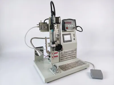 Poloautomatický pájecí stroj 280W pro vodiče a konektory WPM-141