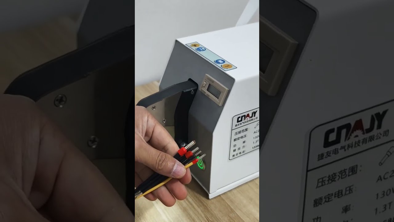 Electric Tube Terminal Crimping Machine for Factory Automation