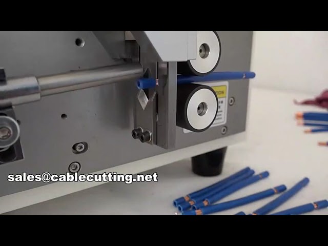 Touch Screen Control Jacket Cable Wire Cutting Stripping Machine WPM-HT-2-S