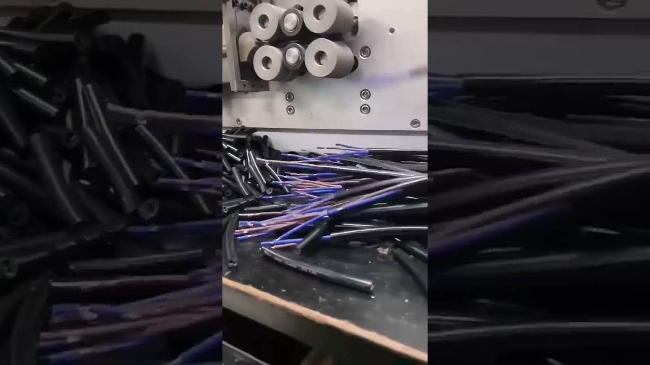 High Precision Automatic Large Square Wire Cable Peeling Machine | Big Size Wire Stripper