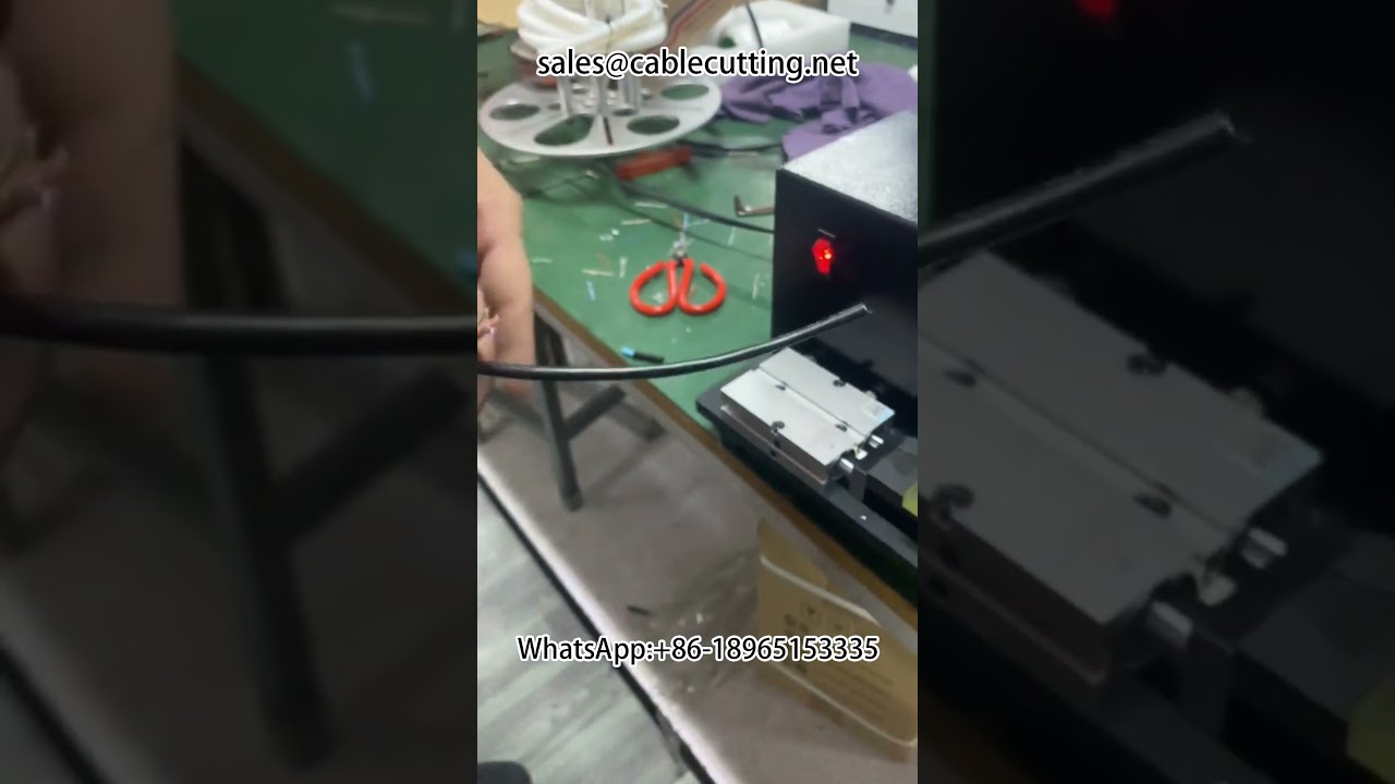 Network Cable Crystal Head Crimping Machine | Automated Network Cable Processing