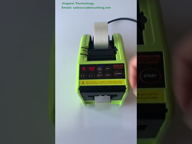Průmyslová automatická páska se skládací funkcí pro efektivní balení a páskování kabelů