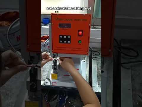 Cable Wire Splicing and Copper Joint Silent Copper Belt Crimping Machine, Copper Wire Stripping Machine