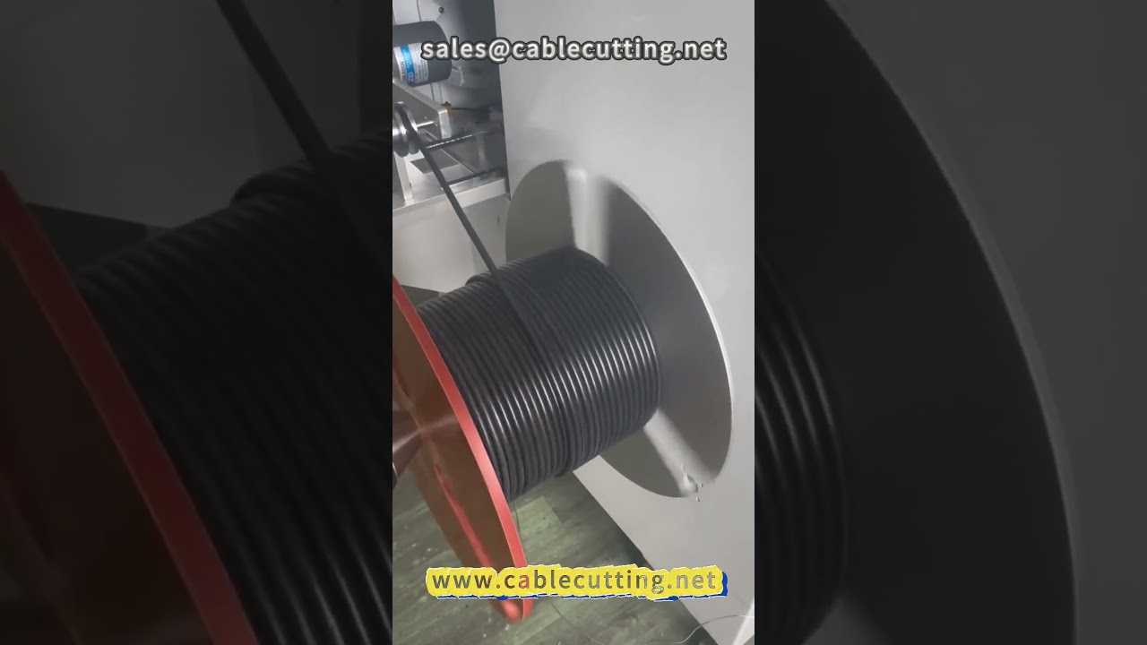 36-Wire Processing and Winding Machine for Cable Manufacturing