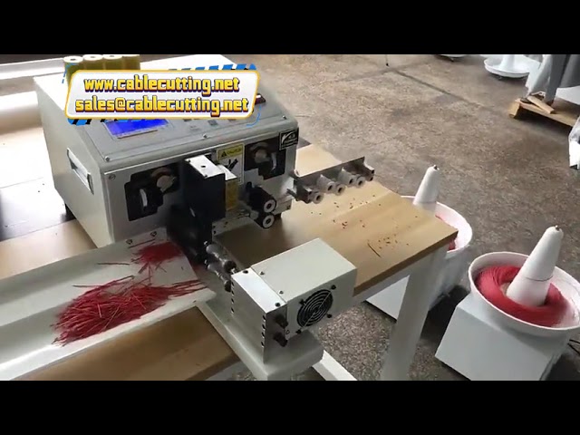 Ruční elektrický stroj na odizolování, stříhání a kroucení kabelů