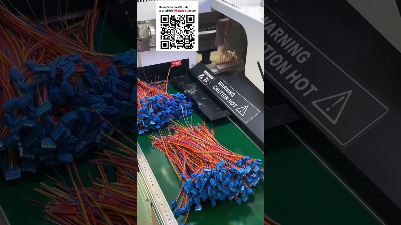 Automatické vkládání a pocínování vodičů – zařízení pro výrobu EV kabelových svazků