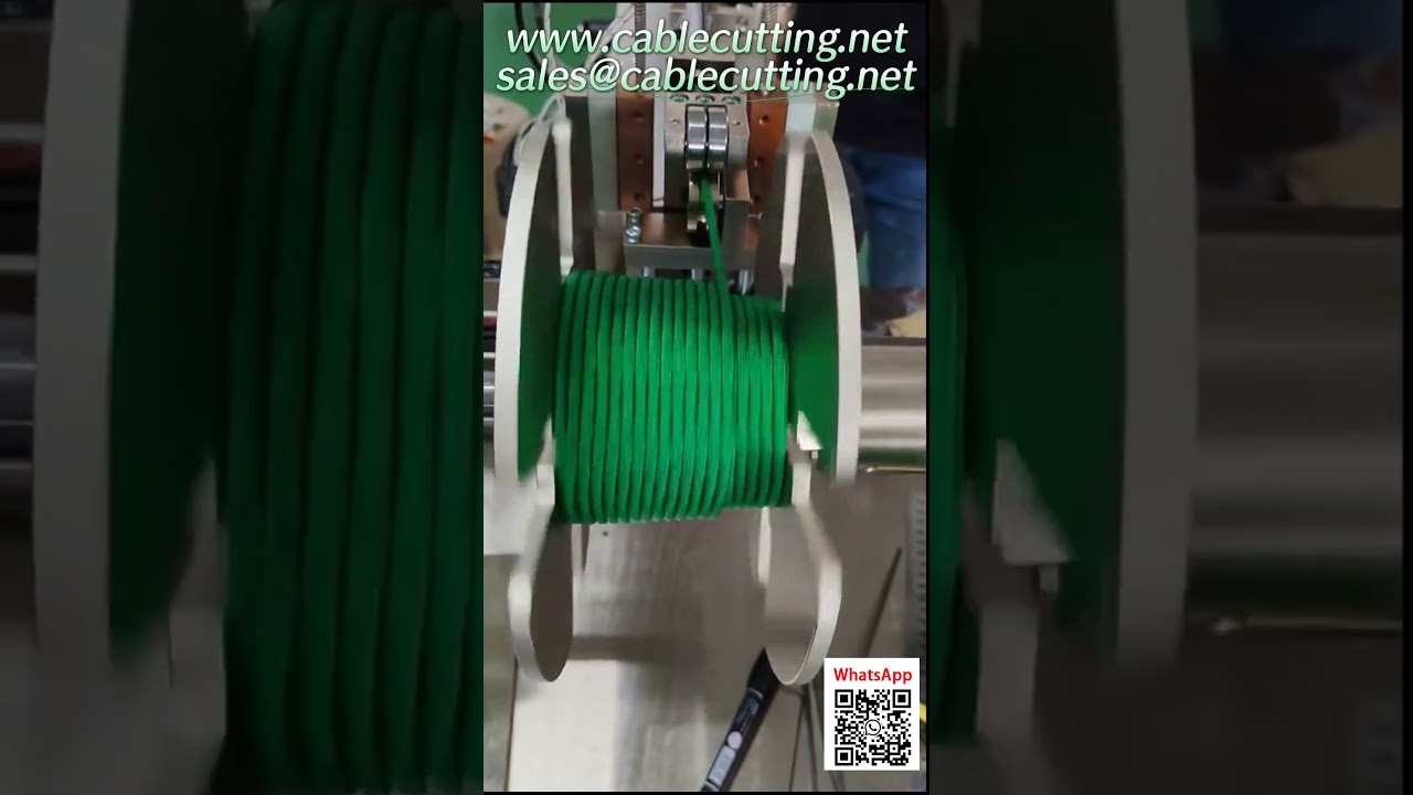 Efektivní automatický stroj na svazkování lan a kabelů