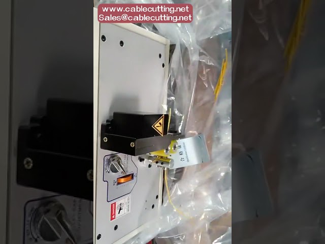 Automatická řezačka trubek a bužírek 200W s dvoukolečkovým pohonem – pro kabely a hadice 220V/110V
