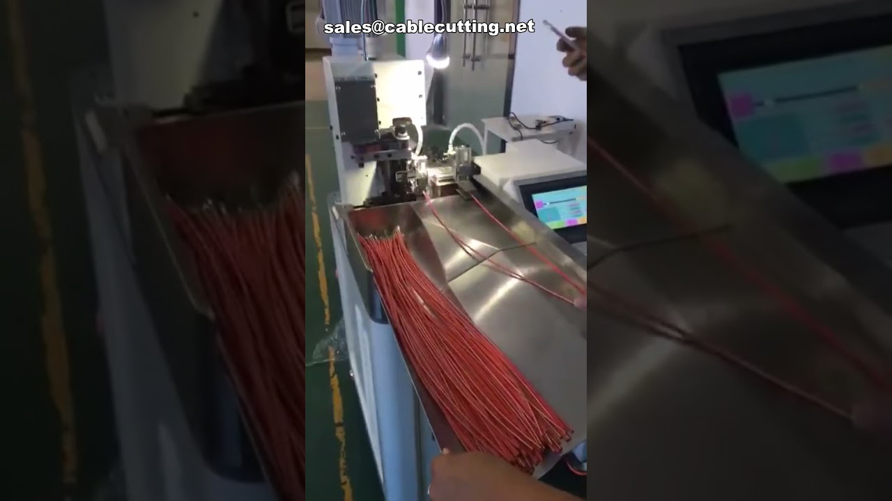 Automatic Terminal Pressing and Crimping Machine | Komax Wire Processing