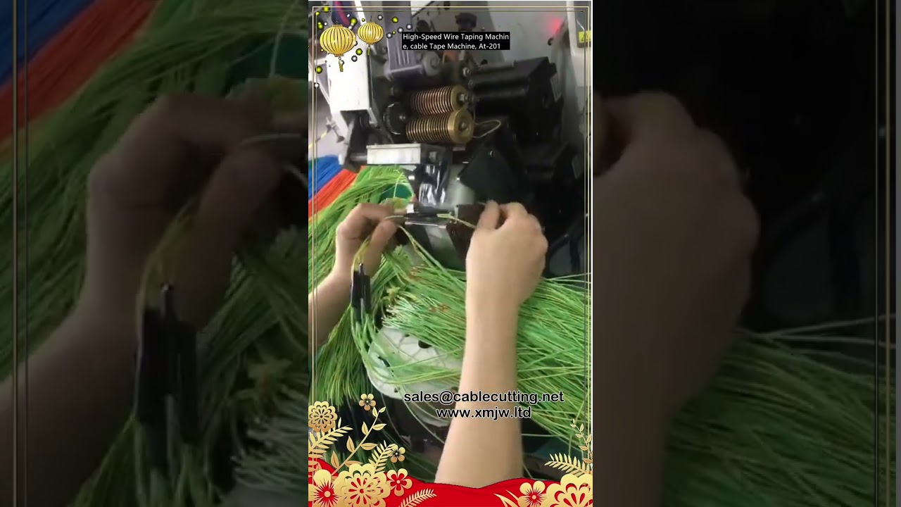 Vysokorychlostní páskovací stroj na kabely, automatické páskování vodičů