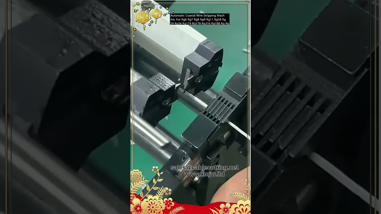 Automatický odizolovávač koaxiálních kabelů pro RG6, RG11, RG58, RG59, RG174, RG316 a další