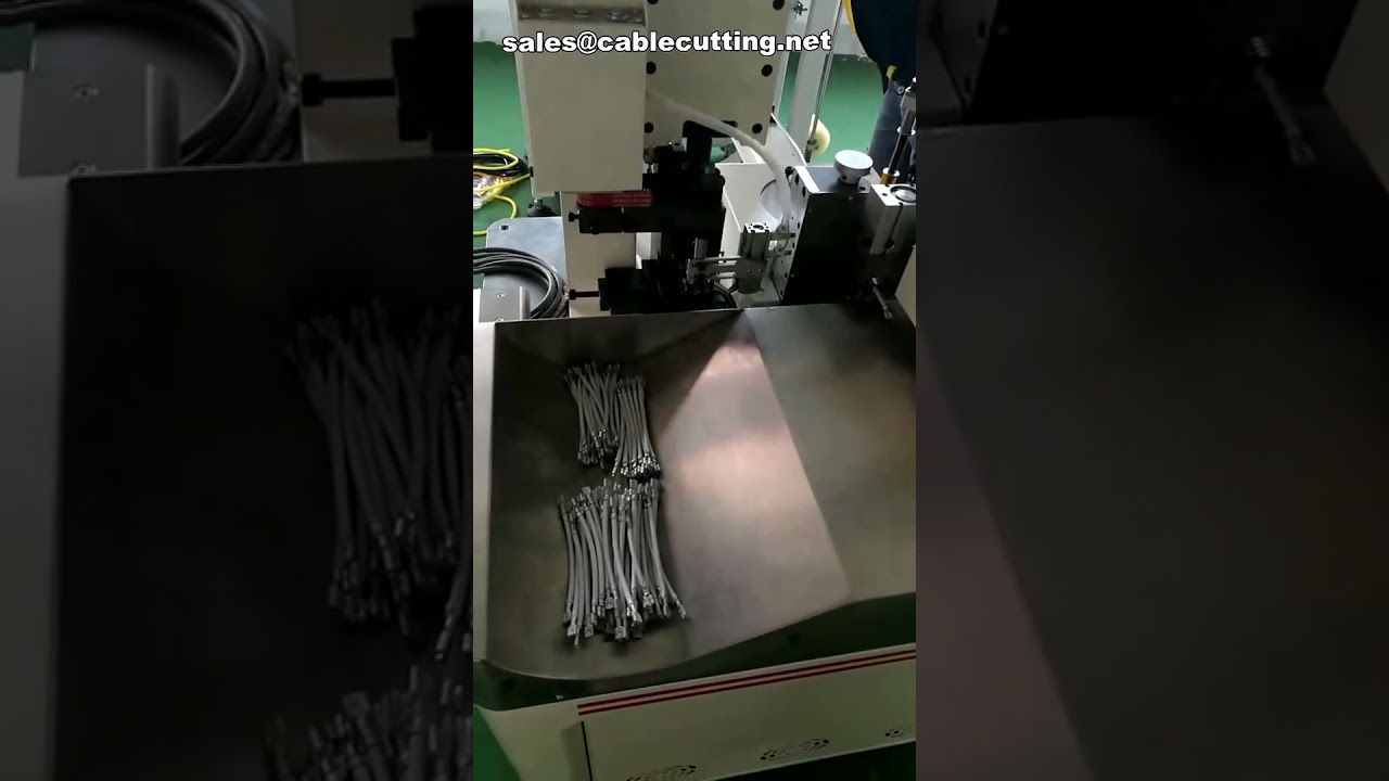 Automatický krimpovací stroj na terminály | Lis na ploché kabely | Efektivní výroba