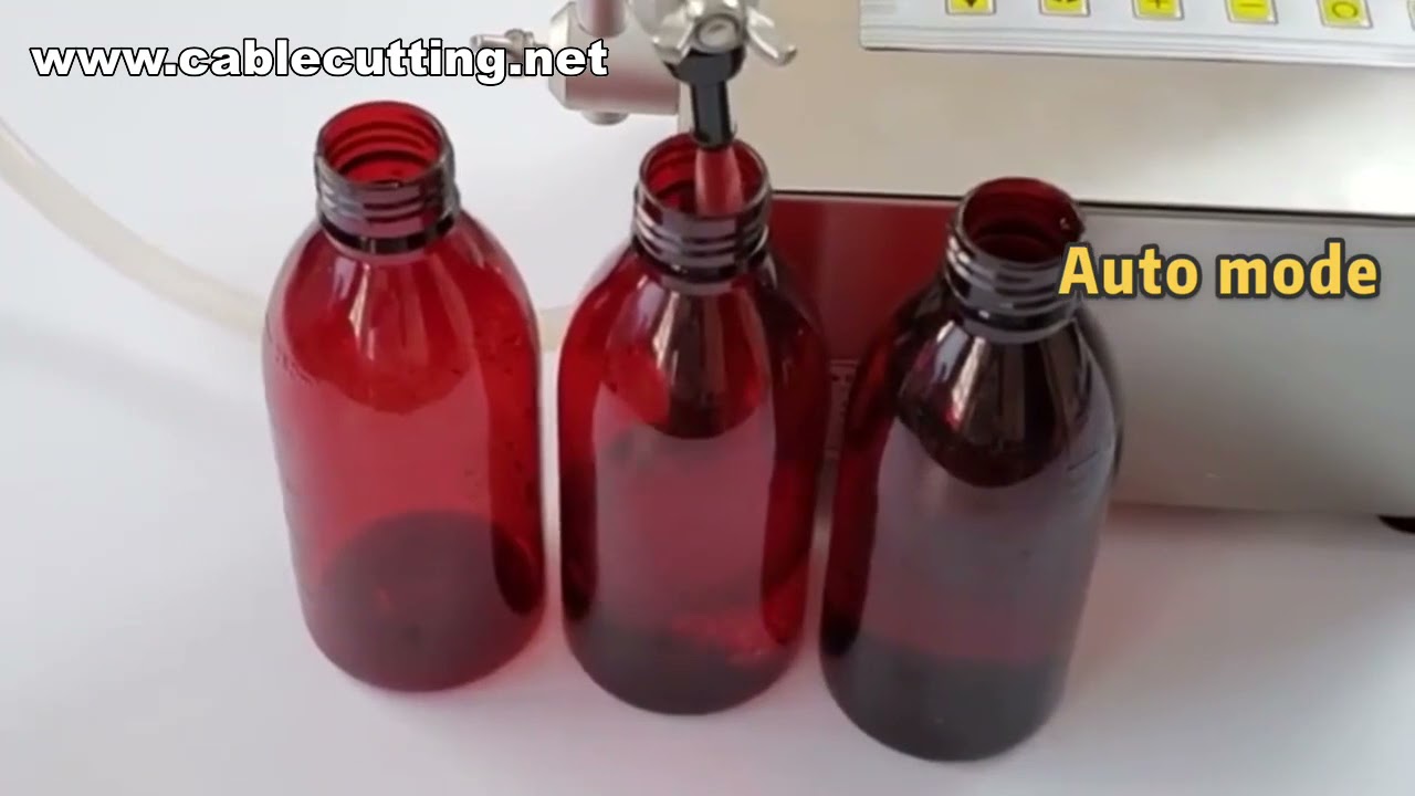 Jednoduchý plnicí stroj na kapaliny | Malý a levný plnicí automat