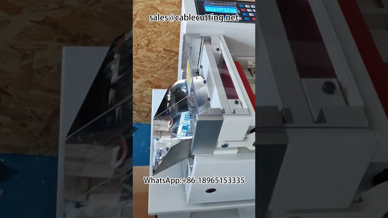 Automatický stroj na řezání trubek | Řezačka smršťovacích bužírek a měděného opletení