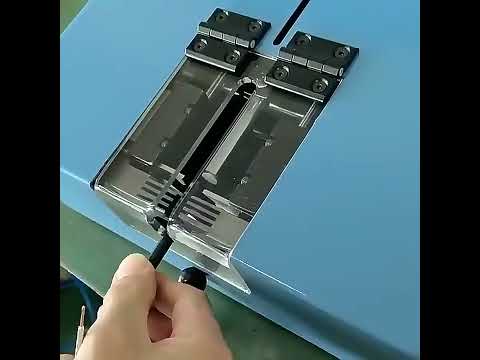 0.5-10mm² Pneumatic Wire Stripping and Cutting Machine | High Accuracy Desktop Cable Stripper