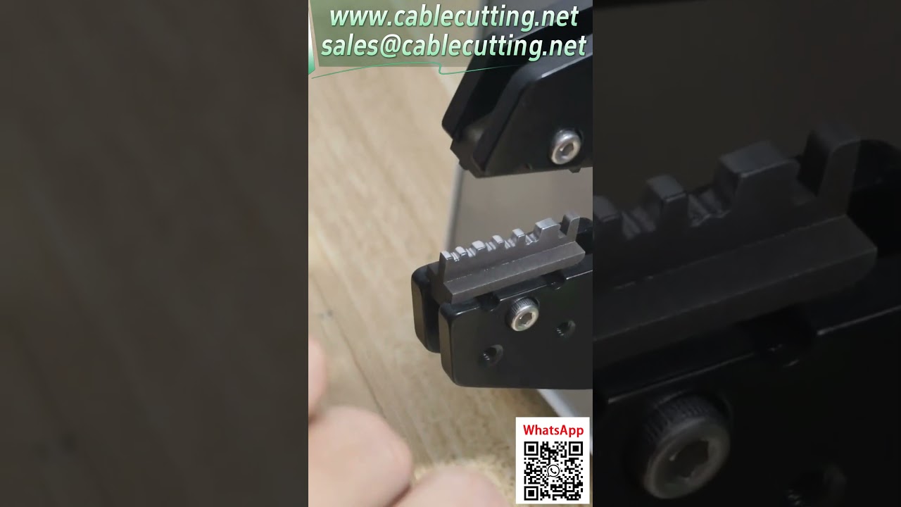 Elektrický krimpovací stroj na konektory - test krimpování leteckých kolíků #nářadí #automatizace