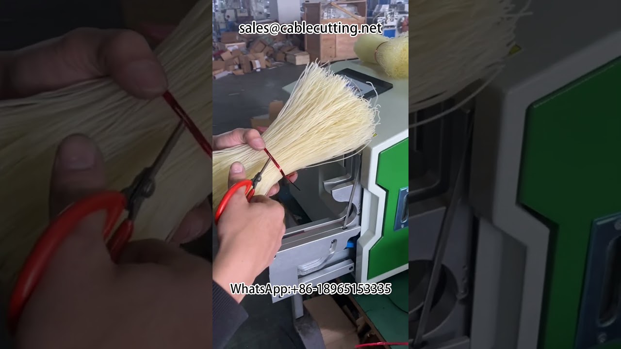 Stroje na zpracování kabelových svazků – automatické vázání a svazkování drátů