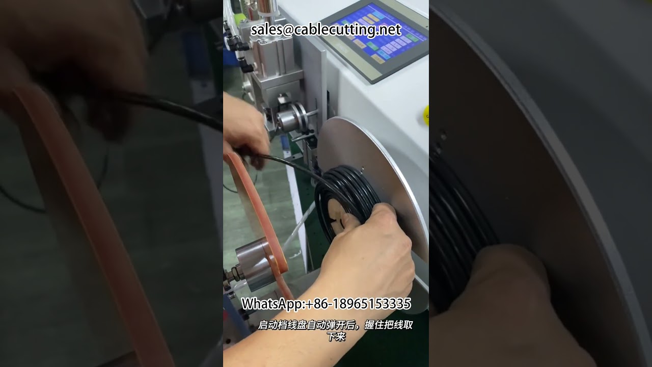 Desktop Automatic Meter Counting, Sorting, Winding, Cutting, and Tying Machine
