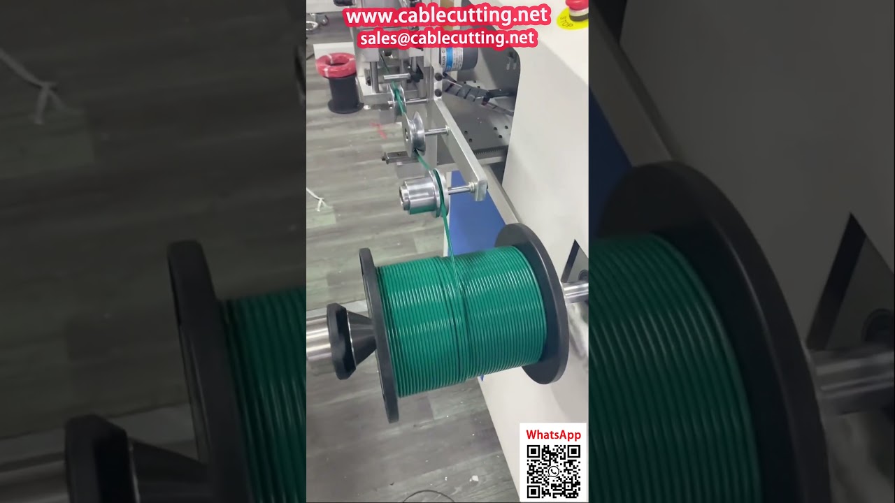 Automatická navíječka a počítadlo cívek pro domácí elektrické kabely