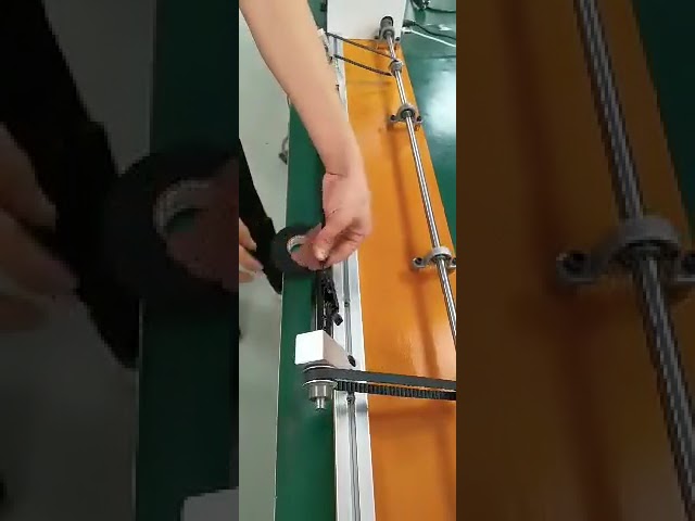 Semi-Automatic Full Wrap Tape Winding Machine | Tape Sticker Wire Wrapper