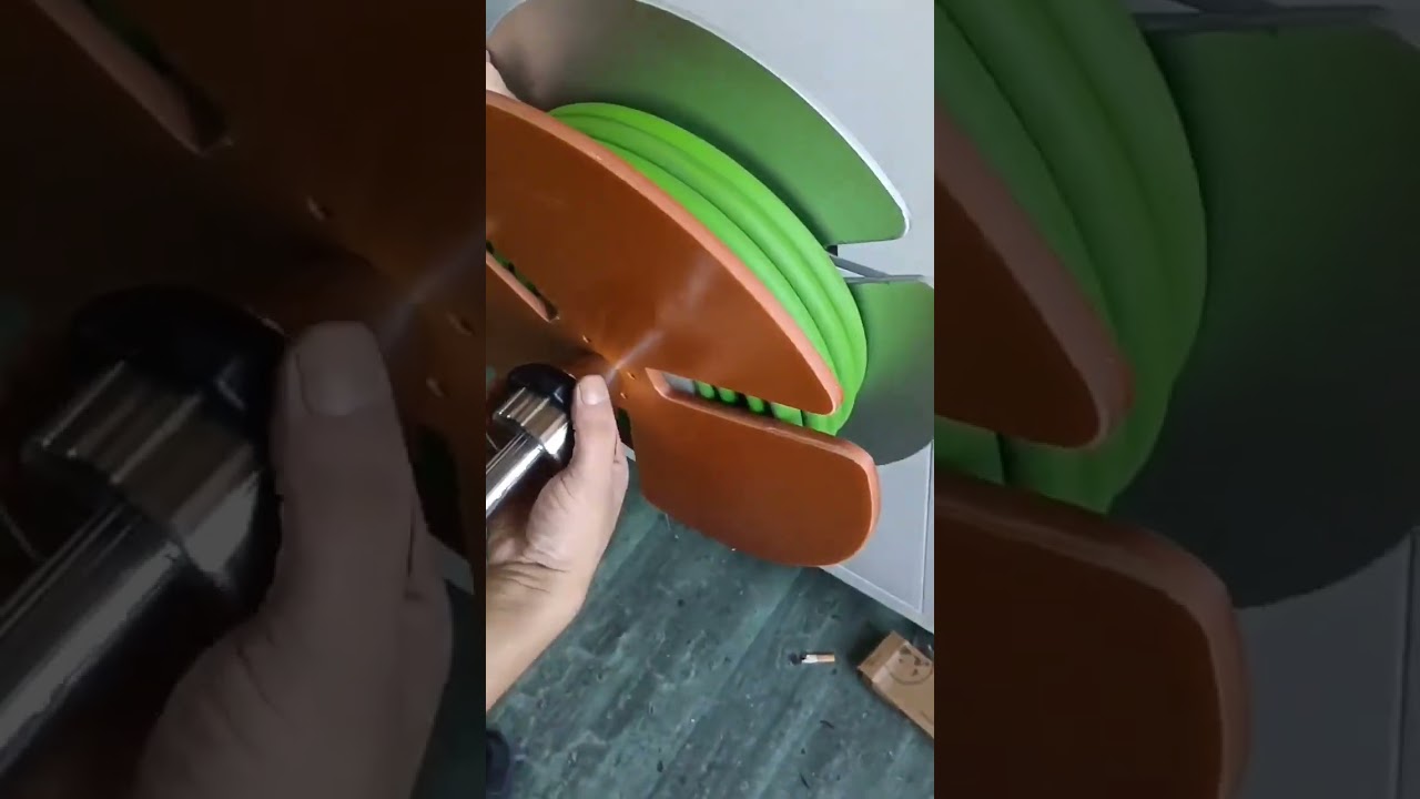 Automatické počítání, třídění, řezání a navíjení pneumatických hadic (1–16 mm) – plně automatický stroj