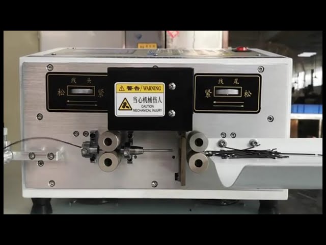 6-Square Automatic Cable Cutting and Stripping Machine | Wire Processing Automation