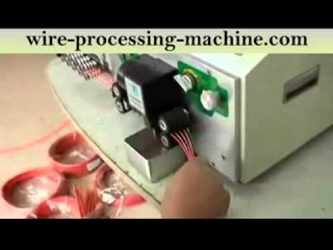 Computerized Wire Cutting and Stripping Machine