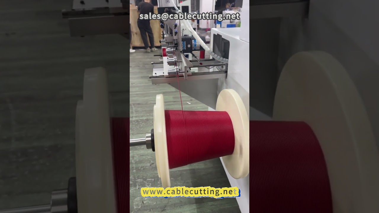 23 Automatic Meter Line Winding Machine for Electronic Wire Processing