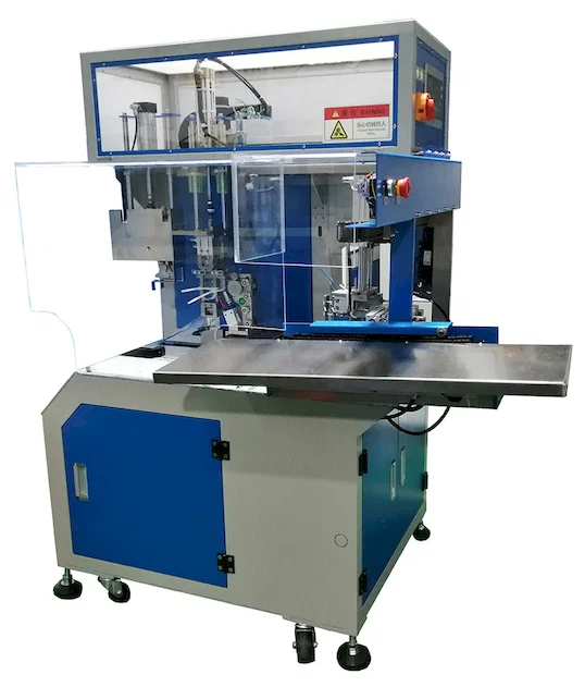 Jednotka pro uspořádání a vázání kabelů do tvaru osmičky s jedním vázáním WPM-ER-81M - Automatický stroj na stříhání, navíjení a vázání