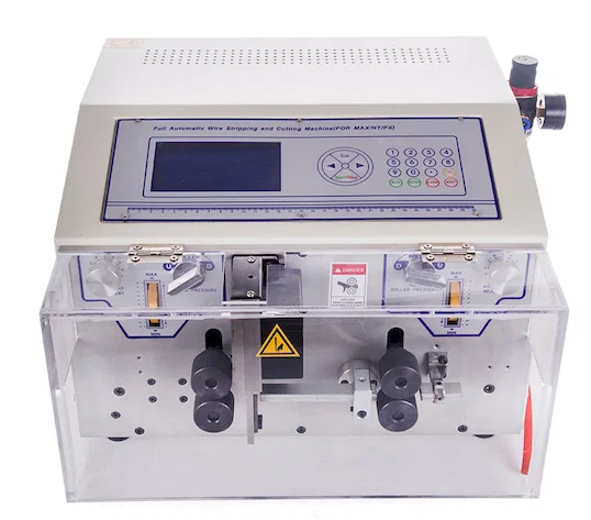 Automatický stroj na odizolování a stříhání plochých kabelů WPM-09BHT - Stroj na stříhání a odizolování vodičů