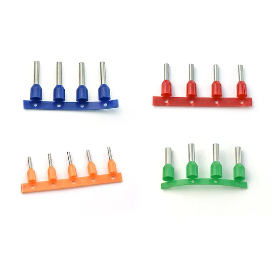 Kontinuální kolíková koncovka, PVC izolovaná dutinka CE