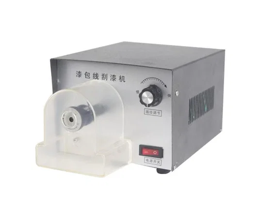 Systém odstraňovače laku z lakovaných měděných drátů WPM-550 - Odizolovávač lakovaných drátů