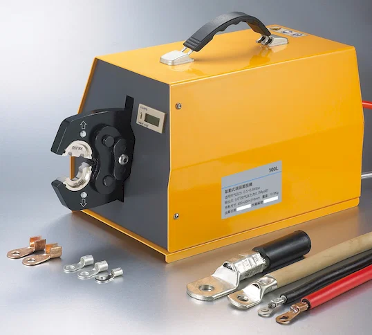 Pneumatický typ stroje na krimpování koncovek WPM-300L - Přenosné krimpovací nástroje