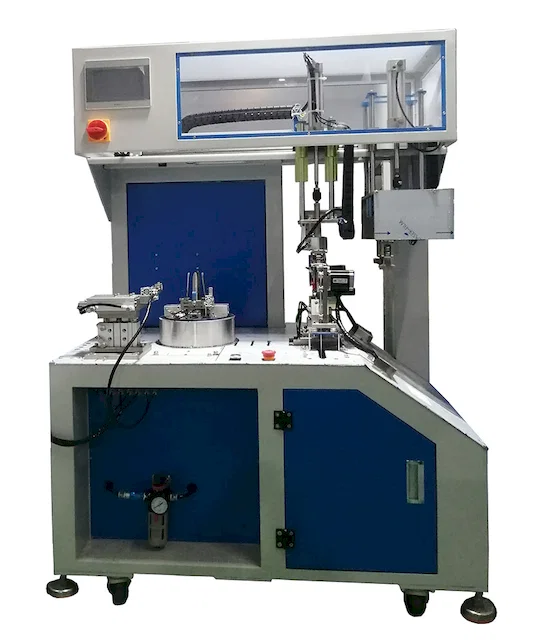 Malý kruh, dvojité vázání, navíjecí stroj WPM-RT-02S - Stroj na navíjení a vázání kabelů