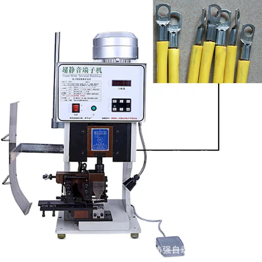 Poloautomatický stroj na krimpování koncovek WPM-3000S - Stroj na krimpování koncovek